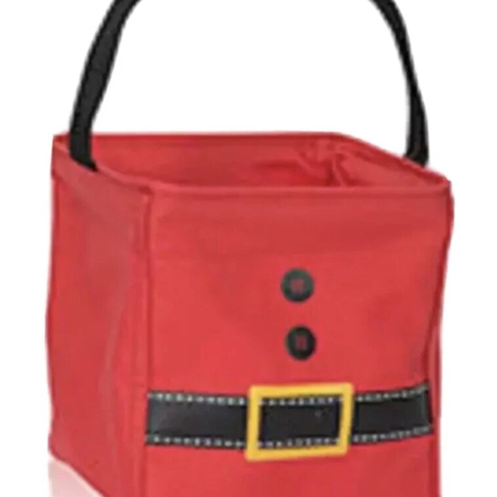 Thirty one santa suit Littles carry all caddy Christmas bag Santa tote bag NIP